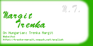 margit trenka business card